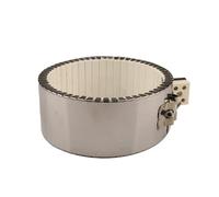 LIUCH Élément chauffant à bande en céramique 800 W/900 W/1 200 600 W/2 000 W 220 V acier inoxydable Température maximale degrés Celsius(70x70mm800W)