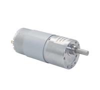 LIUCH JGB37 555 DC 12V 24V Moteur engrenage électrique 7-960 RPM faible vitesse couple élevé avant arrière brossé(D type,45 RPM_24V POWER SUPPLY)