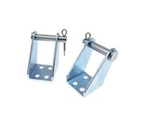LIUCH Lot de 2 supports de montage pour support d'installation linéaire avec trou d'installation de boulon de 10 mm (type C 2 pièces)