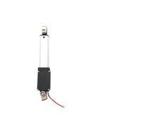 LIUCH Micro actionneur de poussée linéaire, mini vérin électrique, tige, moteur alternatif DC12 V 6,4-188 N, automatisation à distance, ascenseur(50mm Per Second19.2N,12V-100mm Stroke)