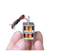 LIUCH Micro électroaimant auto-bloquant 15 mm DC 12 V, mini solénoïde push-pull, aimant électrique, équipement d'automatisation DIY, verrouillage électronique