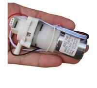 LIUCH Micro pompe à eau 370 DC12V, pompe à membrane, silencieuse, auto-amorçante, avec débitmètre à induction, mini-aspirateur