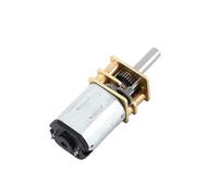 LIUCH Mini moteur à engrenages métalliques N20 3 V/6 V/12 V CC avec roue dentée, 15/30/50/60/100/200/300/500/1000 tr/min(50_12V)