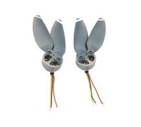 LIUCH Mini moteur sans balais triphasé 2500 kV 18 mm, hélice haute vitesse 2S-3S for drone RC FPV Quadcopter UAV(MODEL C ONLY MOTOR_2S-3S)