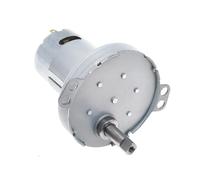 LIUCH Moteur à Courant continu à Micro-réduction DC12-24V JS50 Moteurs à Engrenages de décélération 12000 TR/Min 5A for vanne d'huile de mangeoire for Animaux de Compagnie