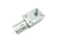 LIUCH Moteur à engrenage à vis sans Fin 6v, Couple élevé, 12V CC, Faible Vitesse, réducteur 12 Volts, Micro Moteur électrique autobloquant, JGY-370(Package B,3RPM_12V)