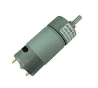 LIUCH Moteur à engrenages JGB37-555, moteur à engrenages CC, faible vitesse, couple élevé, 6 V, 12 V, 24 V, 36 V, 10 tr/min à 1280 tr/min(24V 425RPM)