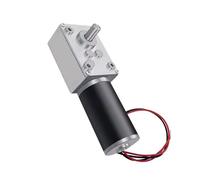 LIUCH Moteur à réduction CC à micro-cylindre à vis sans fin turbo 5840-31ZY, autobloquant, contrôle de vitesse, petit moteur 12 V/24 V(7RPM_24V)