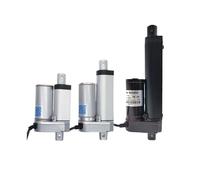 LIUCH Moteur électrique 12 V CC, actionneur linéaire, course 100 mm, 50, 30, ouvre-fenêtre 24, N, 300, 500, 700, 1000, 1200, 1500(Without bracket,12V 300N 35MM S_WHITE 30MM)