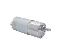 LIUCH Moteur réducteur à couple élevé JGB37-555, moteur réducteur à courant continu, 6 V, 12 V, 24 V, moteur à basse vitesse, marche avant et arrière(500,12V)