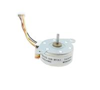 LIUCH PM25S-048 Mini Moteur Pas à Pas Rond Fin de 25 mm, Micro Moteur Pas à Pas biphasé à 4 Fils, axe de 7,5 degrés, 2 mm, imprimante DIY