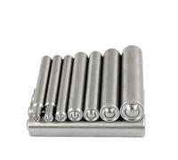 LIUCH Poinçonneuse à rivets demi-creux M2 M2.5 M3 M4 M5 M6 M8 M10, presse manuelle, frappe, sertissage, bridage, outil manuel, riveteuse, poinçonneuse(M2 1PCS)