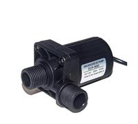 LIUCH Pompe à eau mobile sans balais DC12V/24V résistante aux hautes températures for chauffe-eau solaire, pompe de surpression submersible for bain mobile, chauffe-eau solaire(12V20W Female head)