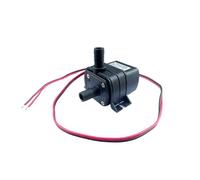 LIUCH Pompe d'aquarium silencieuse 4,8 W 5,8 W 240 l/h DC 12 V 24 V, moteur solaire sans balais, pompe submersible de circulation for piscine(12V 4.8W,US_PUMP)