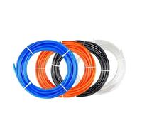 LIUCH Tube en polyuréthane 1M/2M/5M/10M/20M Tuyau de composant d'air 4mm 6mm 8mm 10mm 12mm Tuyau de conduite Tube pneumatique for compresseur(Blue 20m,12x8mm)