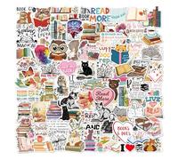 liuchanghe 100 PCS Stickers Vintage Imperméables, Autocollants Scrapbooking, Autocollant Aesthetic pour les Ordinateur portable,guitare, bouteille d'eau, téléphone portable etc