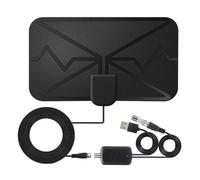 liuchanghe 36DBI Antenne TV Intérieur, RéCeption Longue Distance 250km, avec Signal Amplificateur Soutien 1080P 4K Smart HDTV