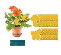 liuchanghe Anti Moucherons Interieur, 48pcs Pièges à Insectes Anti Moucherons Plantes Interieur Pièges Engluées Autocollants Colle Double-Face Étanche Jaunes