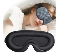 liuchanghe Masque de Nuit 100% Occultant pour Hommes & Femmes, Masque de Sommeil Zero Pression Design Ergonomique 3D, Cache Yeux pour Dormir, les Siestes, la Méditation, les Voyages