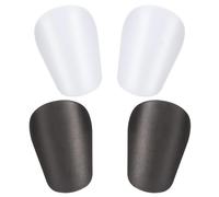 liuchanghe Mini Protège Tibias Foot, 4 Pièces Protège Tibia Foot Enfant, pour Jeux de Football, Jogging, Courir