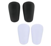 liuchanghe Protège-Tibias de Football pour Enfants, 4 Pièces Protège-Tibias de Football pour Garçons et Filles (10 x 6 cm)