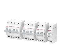 LIUCHUCHU Disjoncteur Interrupteur de Transfert Manuel modulaire MTS monté sur Rail, Courant Nominal 40 A-125 A, disjoncteur for systèmes électriques(1P,40A)