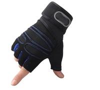LIUCHUCHU Gants De Fitness Gants de Gymnastique for Hommes et Femmes, Bracelet Fitness, d'haltérophilie, Musculation, d'entraînement(Dark Blue,XL)