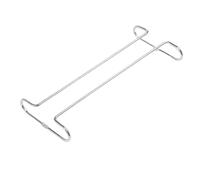 LIUCHUCHU Porte Bouteille Support de Verres à vin for Barman, Support Suspendu for Pied sous l'armoire, Organisateur, en Fer for gobelet, Outil Bar(LG)
