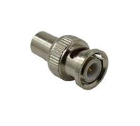 LIUDONGX 10 pièces Surveillance BNC mâle vers RCA Femelle connecteur BNC vers AV Femelle RCA Rosette AV Adaptateur Femelle Droit