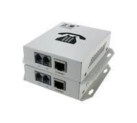 LIUDONGX Boîtier Terminal téléphonique à 1 Canal avec émetteur-récepteur Optique réseau à 1 Canal