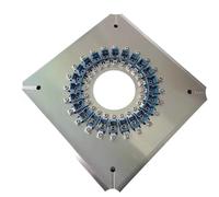 LIUDONGX Disque de Polissage for Dispositif de meulage, 24 Ports SC FC LC St, Optique pressurisé à Quatre Coins(STPC-24)