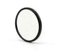 LIUDONGX Filtre à stries Orange Bleu Arc-en-Ciel, 77/82mm, Filtre FX Radiant Flare(with 58mm Adapter,Orange Flare)