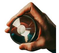 LIUDONGX Filtre de caméra Vortex Halo, lentille Prisme SFX kaléidoscope 77/82mm, Accessoires de Photographie, Filtre Cristal(77mm with 72 Adapter)