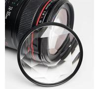 LIUDONGX Kaléidoscope Filtre d'objectif de caméra 52 55 58 62 67 72 77 82mm, Accessoires de Photographie, Kit de Prisme ND UV, Filtre de caméra à Objet Variable(77mm)