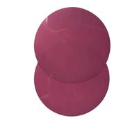 LIUDONGX Papier abrasif à Fibre Optique Diamant 100 pièces D1D9D30 Tampon de Machine de Compression à Quatre Coins Compatible avec Le Polissage Manuel Rond de 127 mm(3um)