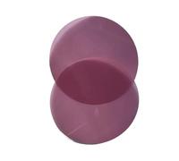 LIUDONGX Papier abrasif à Fibre Optique Diamant 100 pièces D1D9D30 Tampon de Machine de Compression à Quatre Coins Compatible avec Le Polissage Manuel Rond de 127 mm(16um)