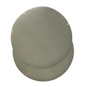 LIUDONGX Papier abrasif à Fibre Optique Diamant 100 pièces D1D9D30 Tampon de Machine de Compression à Quatre Coins Compatible avec Le Polissage Manuel Rond de 127 mm(0.5um)