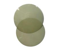 LIUDONGX Papier abrasif à Fibre Optique Diamant 100 pièces D1D9D30 Tampon de Machine de Compression à Quatre Coins Compatible avec Le Polissage Manuel Rond de 127 mm(60um)