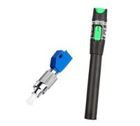 LIUDONGX Stylo à lumière Droite VFL, Adaptateur FC-LC, Source de lumière Forte, testeur de Stylo Lumineux à Fibre Optique(20mw with Adapter)