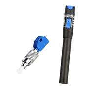 LIUDONGX Stylo à lumière Droite VFL, Adaptateur FC-LC, Source de lumière Forte, testeur de Stylo Lumineux à Fibre Optique(5mw with Adapter)