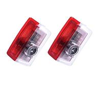 Liuer 2PCS Car LED Projecteur Ghost Shadow Logo Lampe 3D Voiture Lumière D'entrée D'éclairage Bienvenue laser Projecteur