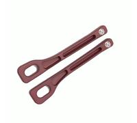 LIUFUMEI 2 Pièces Boîte de Rangemenpour Espace de Siège de Voiture pour MG Maxus 9 2022-2025, Organiseur de Siège de Voiture,Red