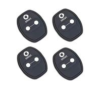 LIUFUMEI 4 Pièces Coques de Protection pour Serrure de Porte de Voiture pour Smart Fortwo A450 1998-2007, Accessoires de Protection de Couvercle de Serrure de Porte