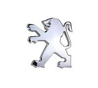 LIUFUMEI Emblèmes Logo Voiture pour Peugeot Tepee Bipper 2007-2026,Logo Lion Monogramme Emblème Badge Sticker Car Emblème
