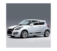 liuguoqiang Autocollants Latéraux pour Voiture pour Suzuki Swift Sport,Stickers de Carrosserie, Décoration Personnalisée pour Jupes Latérales et Capot