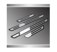 liuguoqiang Baguettes de Seuil Auto pour Ford Custom (V362 V710 2012-2025 2026), Habillage Marchepieds Métal Anti-Rayures Protection Entrée Tuning Acier Inoxydable Accessoires,B