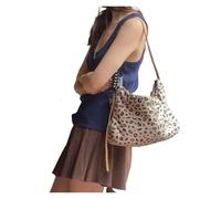 LIUHLFSR Sac à bandoulière imprimé léopard for femme Pour le Quotidien et le Travail(Leopard color 8 * 19 * 32)