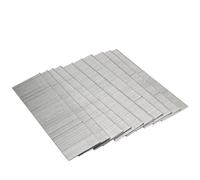 LIUHUANL Agrafes en forme de T de calibre 18 Ga18 pour agrafeuse, meubles en bois, accessoires de travail du bois (calibre 18, attaches parisiennes, 40 mm)