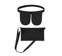 LIUHUIZEYU Lot de 2 supports de vidange réglables pour mastectomie post-chirurgie, réduction mammaire, augmentation et récupération du ventre avec sac de douche (Noir)