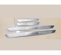 LIUIN 4 Pièces Acier Inoxydable Voiture Seuil de Porte pour Volvo V60 II AB 2018-, Autocollants Protection Seuil Porte de Voiture Style de Seuil de Voiture,B